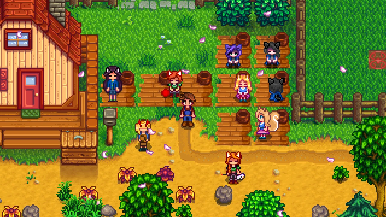 星露谷物语领养魔物娘女孩MOD