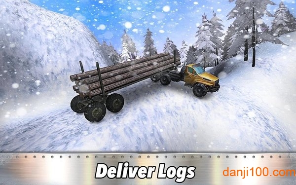 6x6 Timber Trucks Simulator: Winter Logging