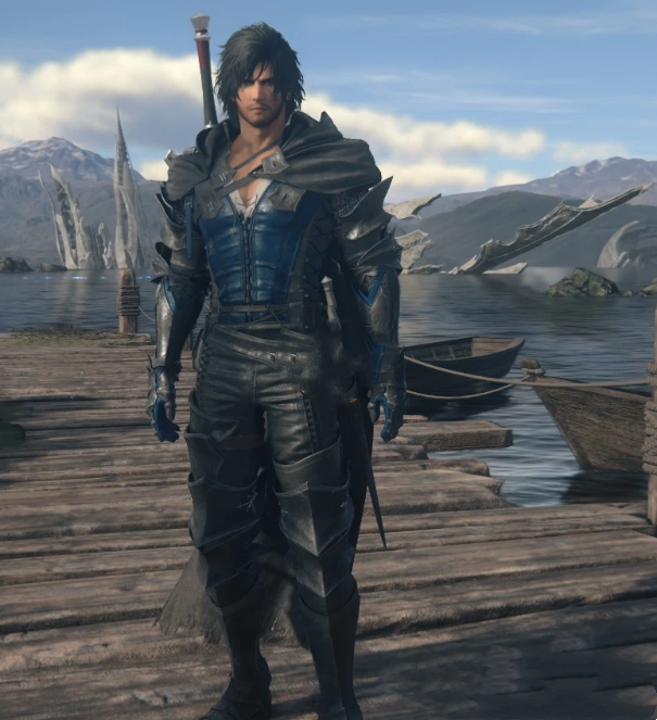 最终幻想16克莱夫蓝色服装纹理MOD