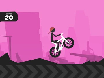 轮滑骑手(Wheelie Stickman Rider)