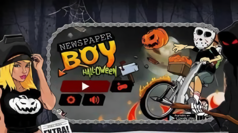 万圣节前夜(Newspaper Boy Halloween)