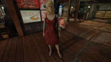 辐射4女性赤脚服装MOD