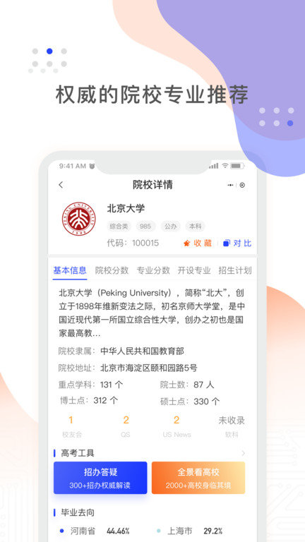 阳光高考志愿通