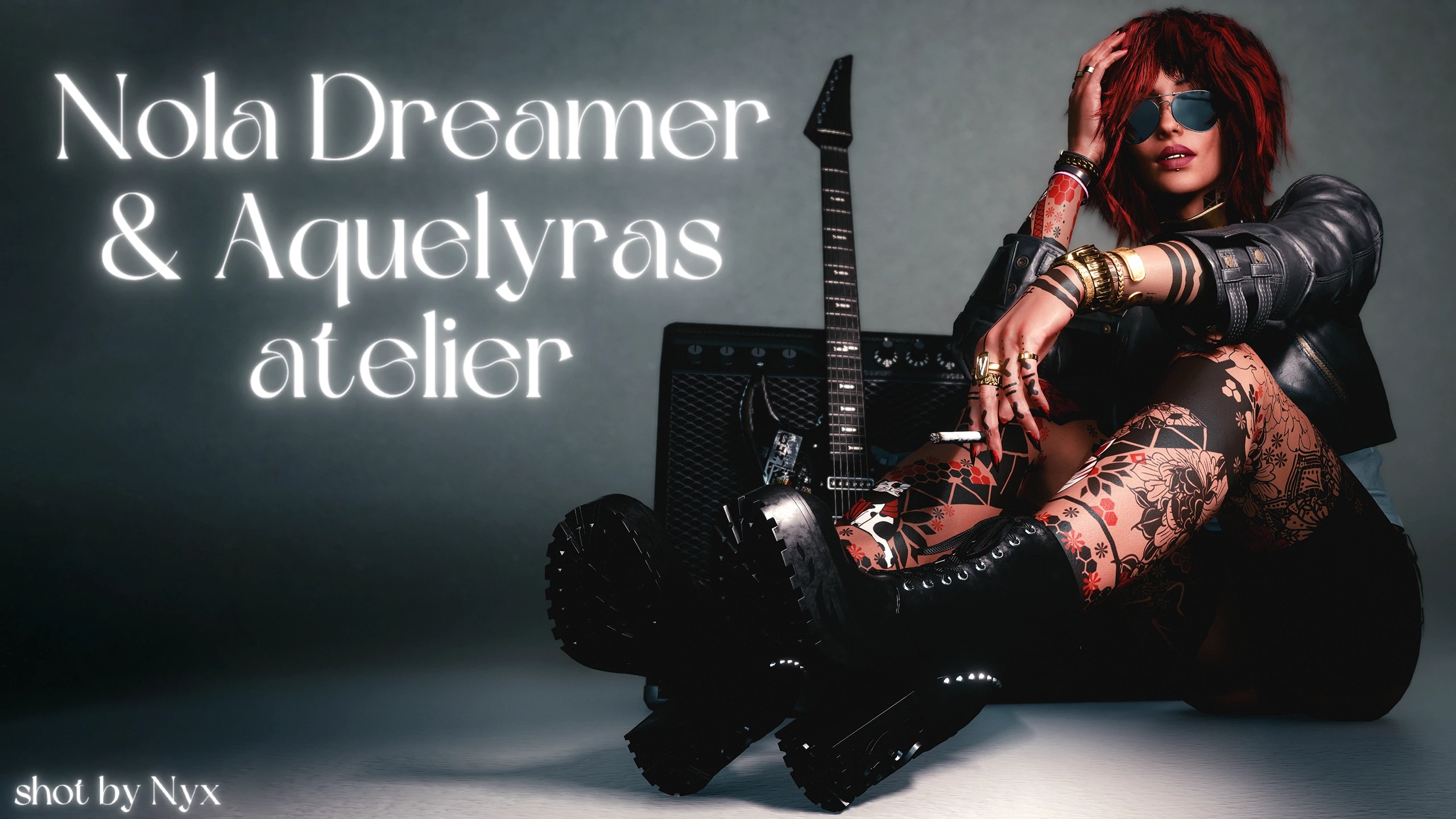 赛博朋克2077Nola Dreamer & Aquelyras虚拟工作室