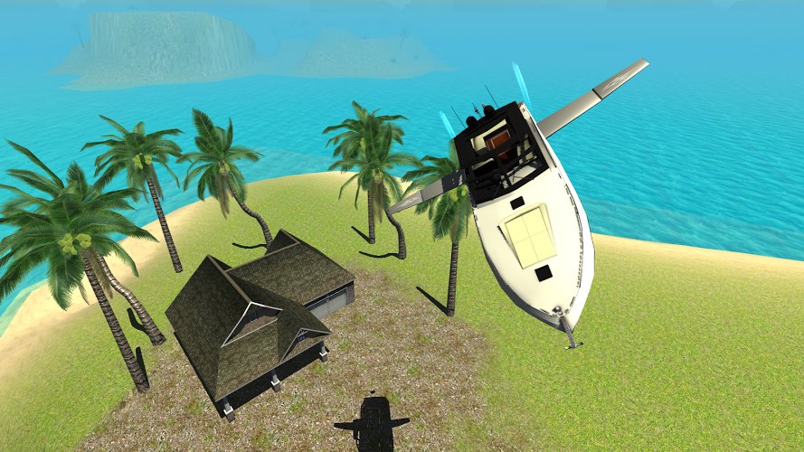 Flying Yacht Simulator(飞行船只模拟游戏)