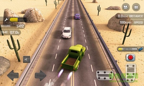 闪躲轿车
