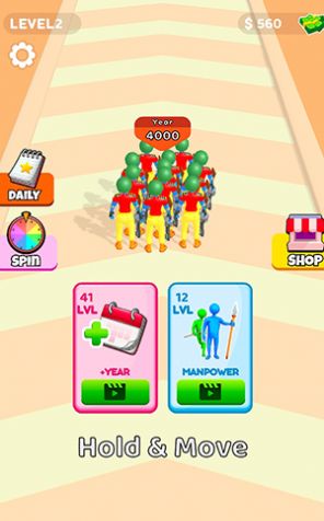 Evolution Run: Crowd Command Evolution Run: Crowd Command