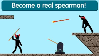 Stickman Spearman Simulator: Spartan Warrior