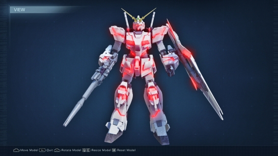 装甲核心6境界天火RX-0独角兽高达MOD