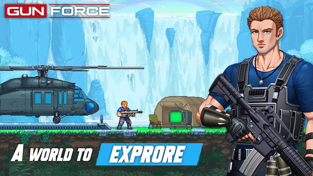 Gun Force魂斗罗 Gun Force魂斗罗