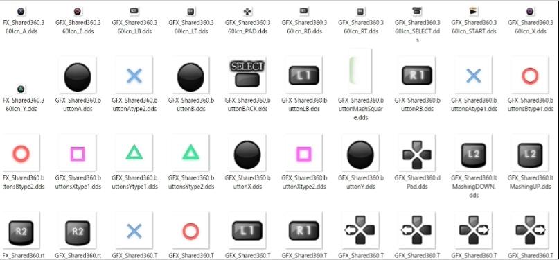 暗影诅咒地狱复刻版PlayStation按键图标MOD