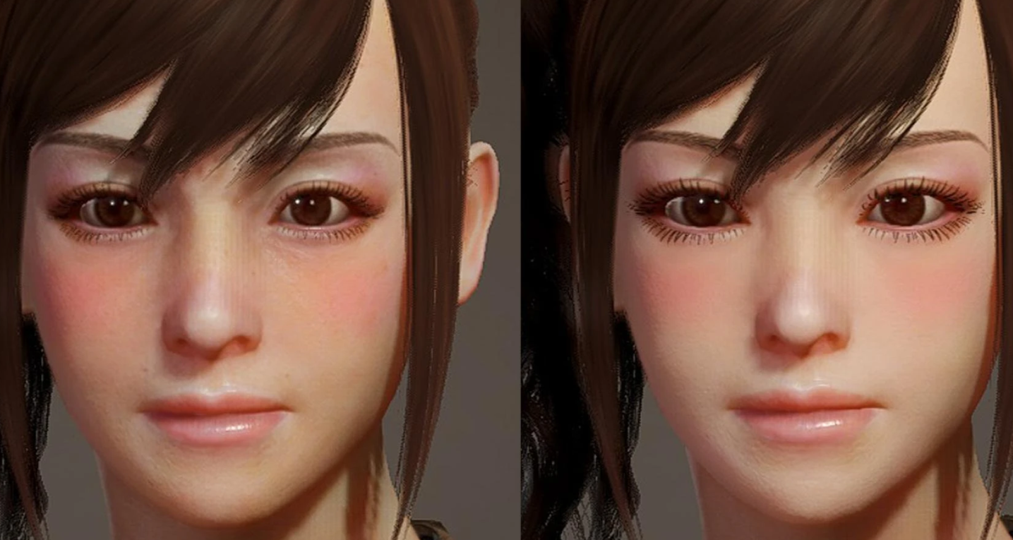 怪物猎人世界冰原年轻女性面孔MOD
