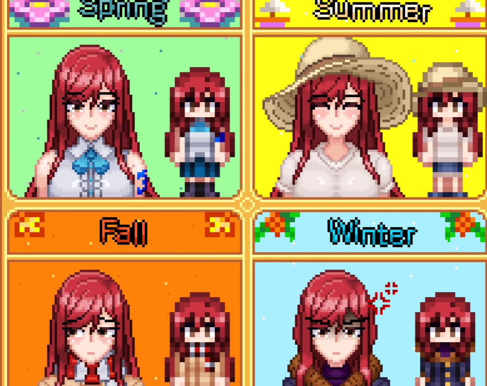 星露谷物语妖精尾巴艾露莎MOD