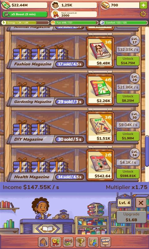 Idle Tycoon: Shopkeepers