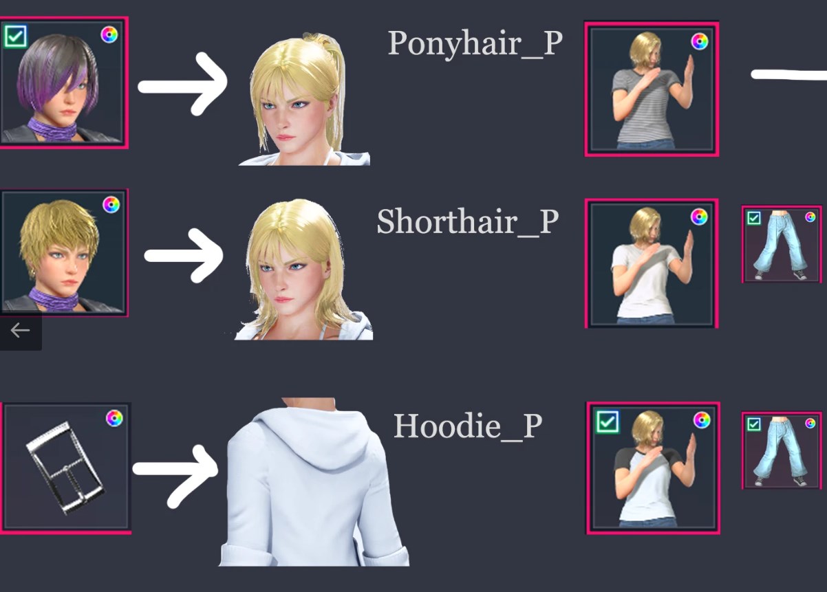 铁拳8连帽衫泳装套MOD