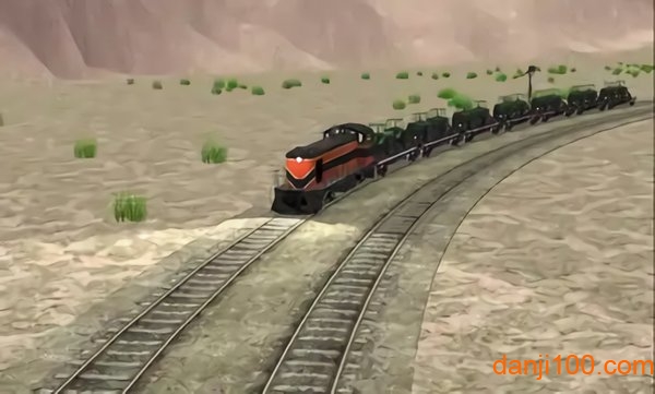 3D模拟火车