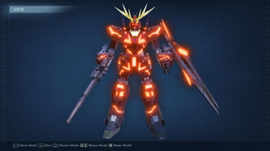 装甲核心6境界天火RX-0独角兽高达02女妖MOD
