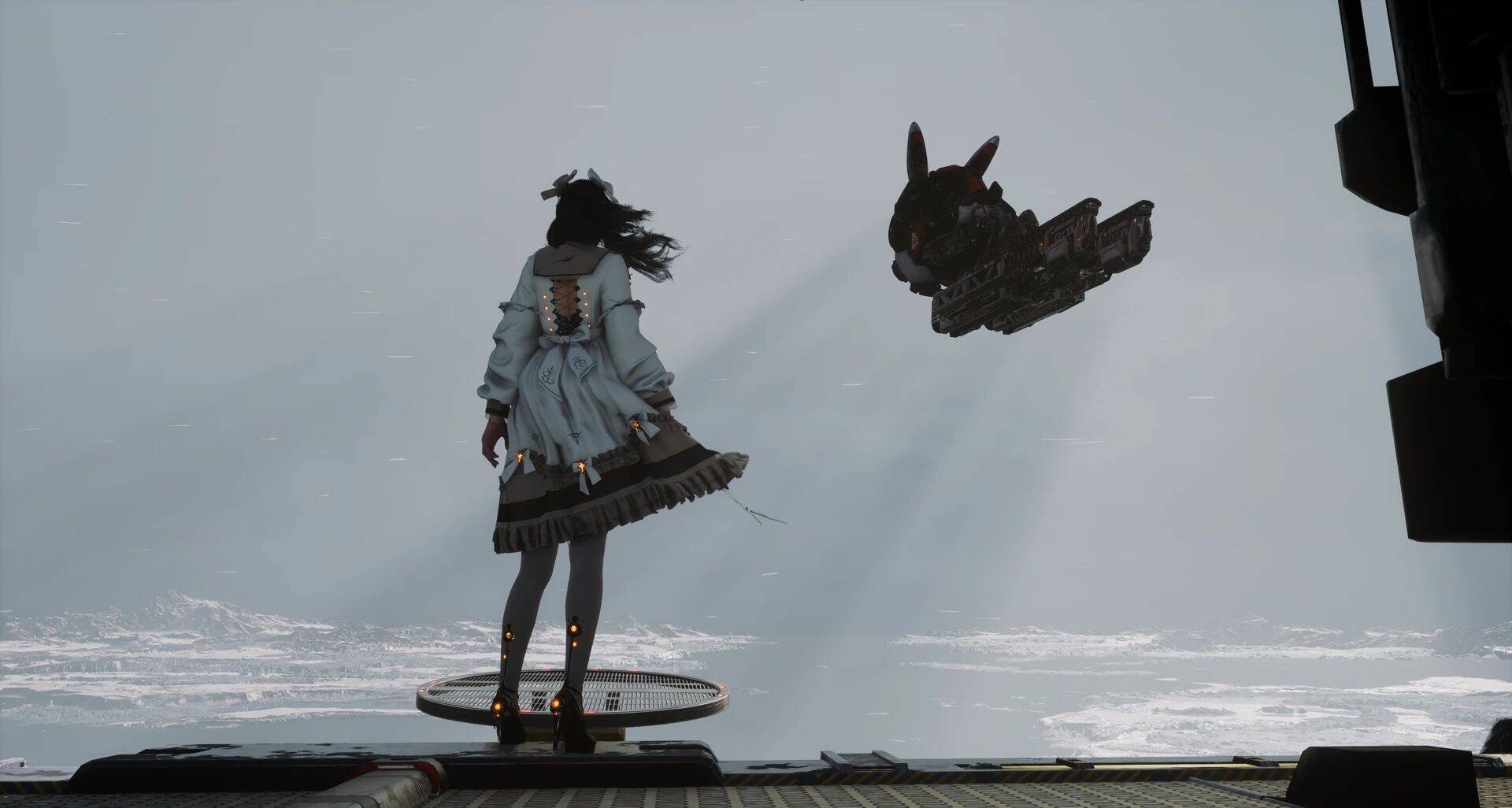 《剑星》屈曲花物理连衣裙MOD
