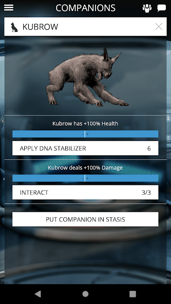 Warframe Companion Warframe Companion