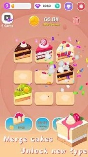 Merge Cake Mania(闲置的烘焙大亨)