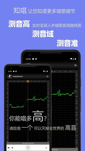 知唱音域音调仪 知唱音域音调仪