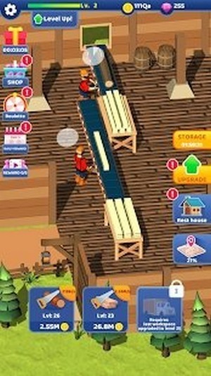 专业伐木工人Lumber Mill Idle