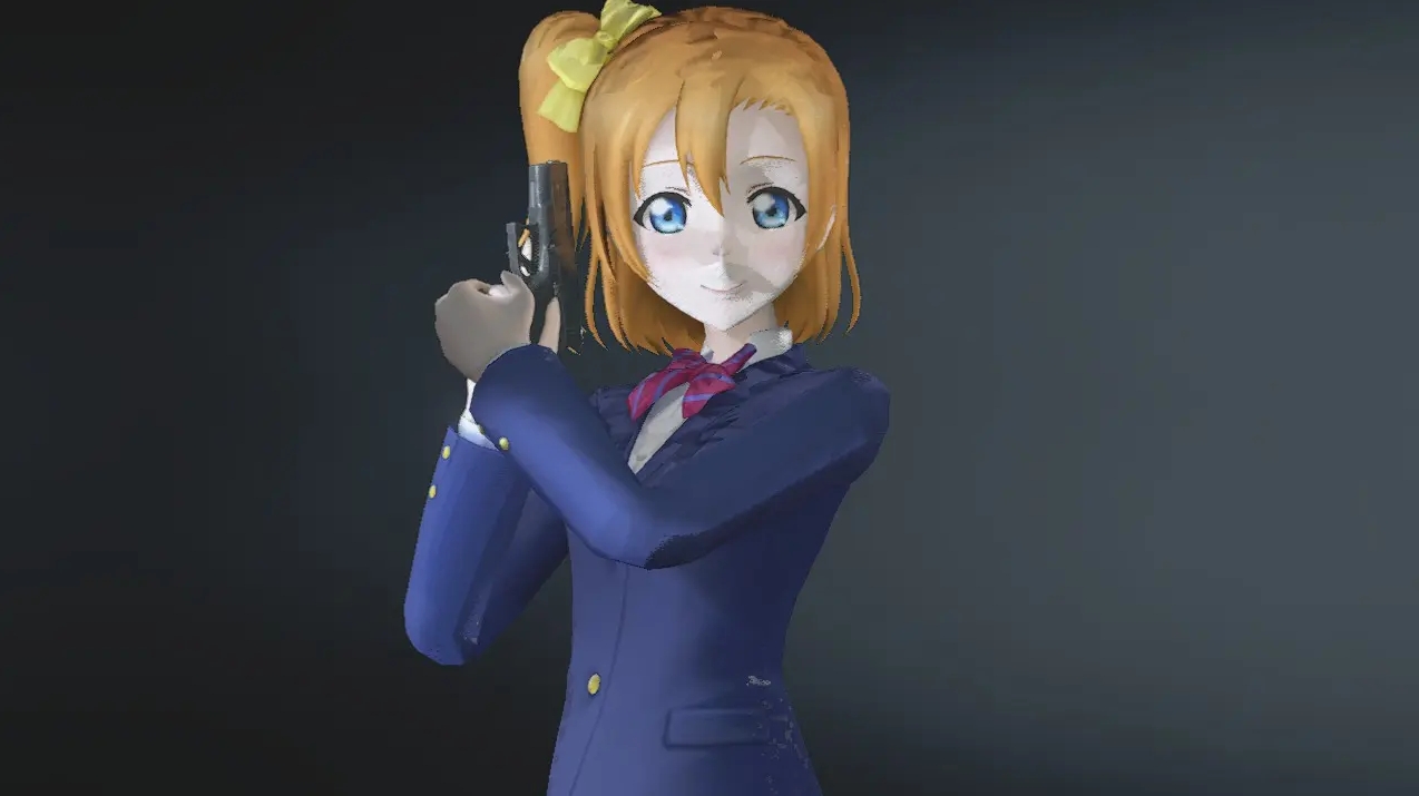 生化危机3重制版高坂穗乃果替换吉尔MOD