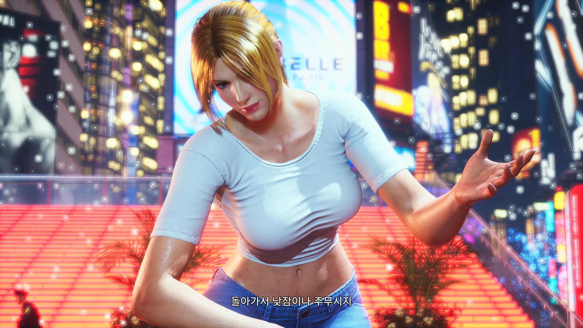 铁拳8紧身白衬衫MOD