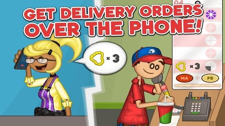 老爹披萨店hd高清版官方正版(Papas Pizzeria HD)