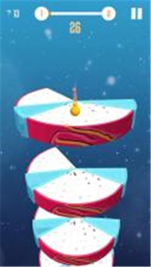 螺旋水果跳跃Helix Fruit Jump