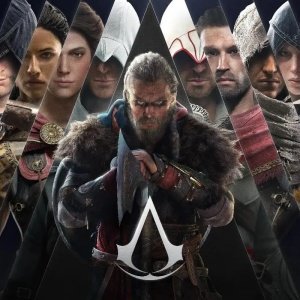 刺客信条英灵殿阿泰尔服装红黑配色MOD v1.0