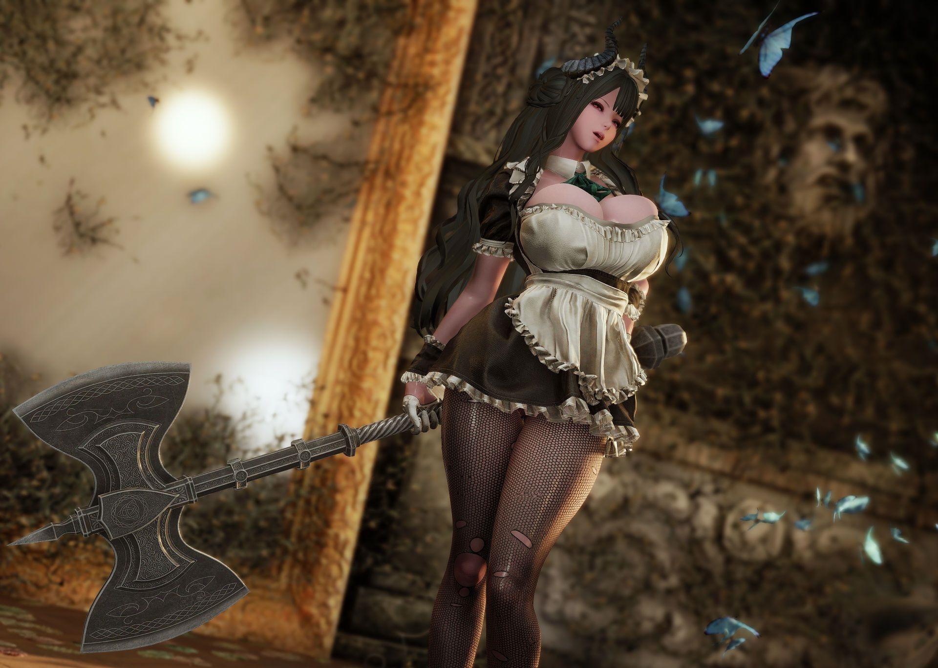 上古卷轴5天际重制版女随从阿特菈MOD
