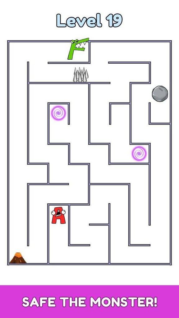 迷宫逃脱拯救怪物Maze Escape Save The Monster 迷宫逃脱拯救怪物Maze Escape Save The Monster