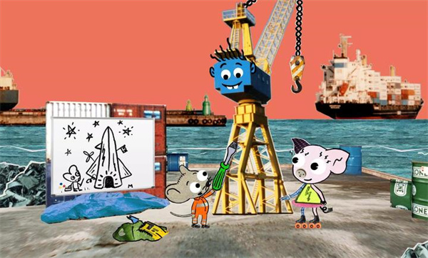 Mouse & Crane Mouse & Crane