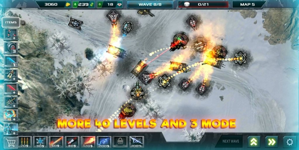 Tower Defense: Alien War TD