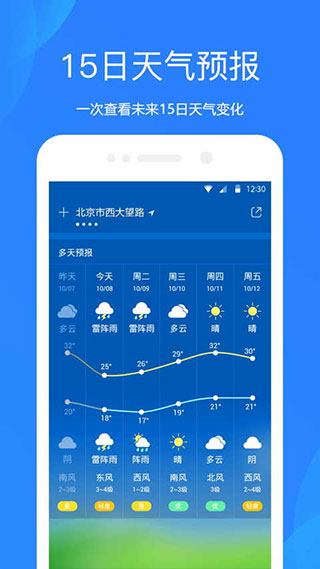 天气app